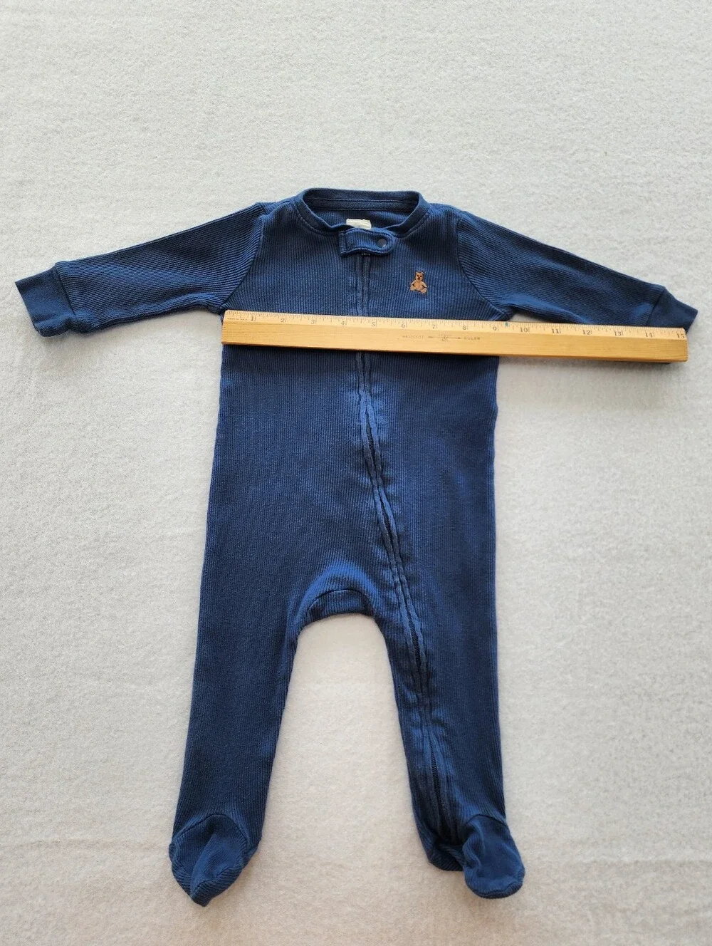 Baby Gap 3-6M 2 Piece Dinosaur Romper Footed Sleeper Bear Bundle